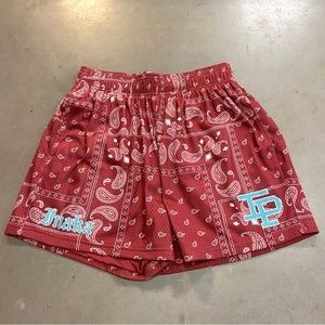 Inaka Power Paisley V2 “Maroon” Teal Shorts - Men’s Size Medium *RARE*